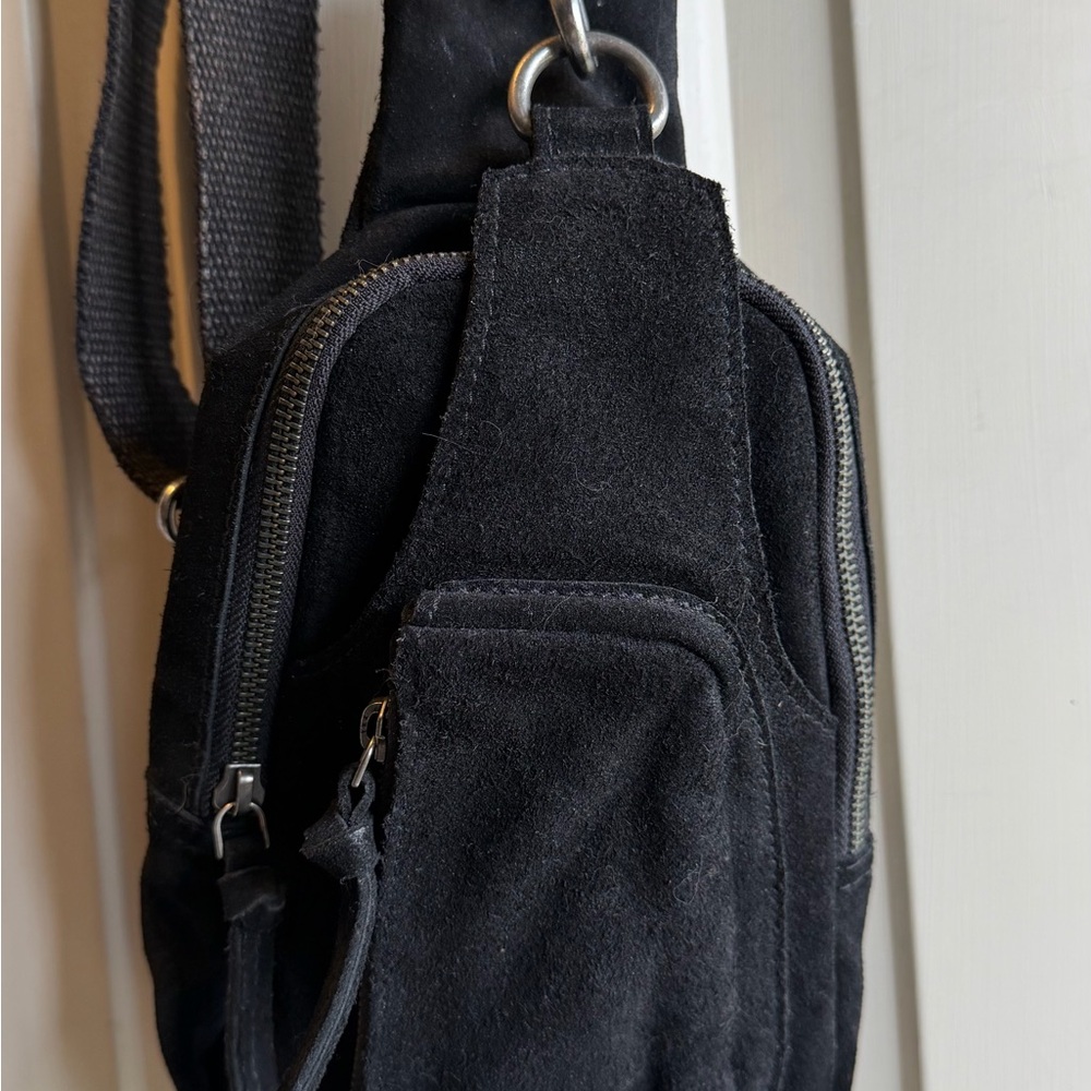 Free people Hudson Suede Sling Bag